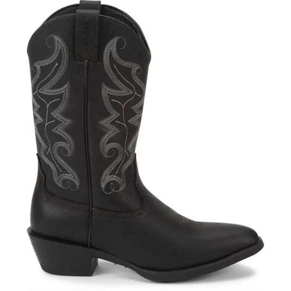 Justin Boots Western Buck Boots Cowboy Festival Fall Winter Classic 9.5